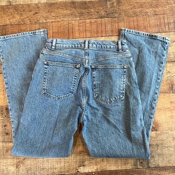 Asos Design Jeans Bootcut Flare Size 28P Petite Light Blue - Picture 6 of 8